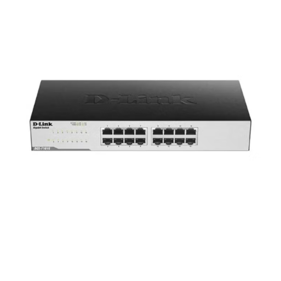 D-Link network switch on a white background